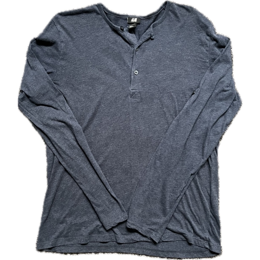EUC H&M Long Sleeve T Shirt Men's Large Excellent Condition